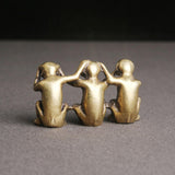 Maxbell Monkey Ornament Figurines Accessories Living Room Handmade Copper
