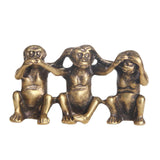 Maxbell Monkey Ornament Figurines Accessories Living Room Handmade Copper