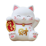 Maxbell Cat Figurine Piggy Bank Decorative for Chinese New Year Gift Home Decoration Style B