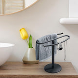 Maxbell Modern Bath Towel Stand Table Hand Towel Hanger for Countertop Hotel Kitchen