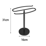 Maxbell Modern Bath Towel Stand Table Hand Towel Hanger for Countertop Hotel Kitchen