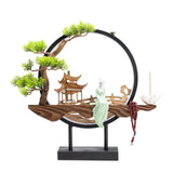 Maxbell Backflow Incense Burner Incense Cones Holder Statue for Bedroom Decorations