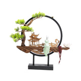 Maxbell Backflow Incense Burner Incense Cones Holder Statue for Bedroom Decorations