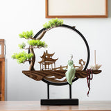 Maxbell Backflow Incense Burner Incense Cones Holder Statue for Bedroom Decorations
