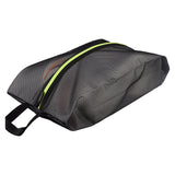 Maxbell Shoe Bag Zipper Camping Carrier for Travel Organizer Lightweight Storage black