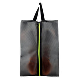 Maxbell Shoe Bag Zipper Camping Carrier for Travel Organizer Lightweight Storage black