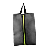 Maxbell Shoe Bag Zipper Camping Carrier for Travel Organizer Lightweight Storage black