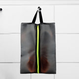 Maxbell Shoe Bag Zipper Camping Carrier for Travel Organizer Lightweight Storage black