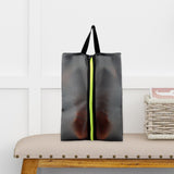 Maxbell Shoe Bag Zipper Camping Carrier for Travel Organizer Lightweight Storage black