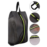 Maxbell Shoe Bag Zipper Camping Carrier for Travel Organizer Lightweight Storage green