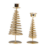 Maxbell Tree Candle Holders Candlestick for Holiday Tabletop Dinning Room 20.5cmx7cm