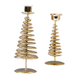 Maxbell Tree Candle Holders Candlestick for Holiday Tabletop Dinning Room 20.5cmx7cm