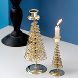 Maxbell Tree Candle Holders Candlestick for Holiday Tabletop Dinning Room 20.5cmx7cm