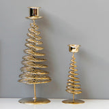 Maxbell Tree Candle Holders Candlestick for Holiday Tabletop Dinning Room 20.5cmx7cm