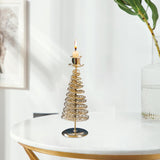 Maxbell Tree Candle Holders Candlestick for Holiday Tabletop Dinning Room 20.5cmx7cm
