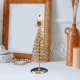 Maxbell Tree Candle Holders Candlestick for Holiday Tabletop Dinning Room 20.5cmx7cm