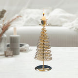 Maxbell Tree Candle Holders Candlestick for Holiday Tabletop Dinning Room 20.5cmx7cm