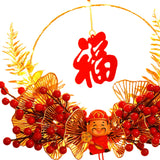 Maxbell Chinese New Year Garland Home Decoration Scene Layout Door Hanging Style B