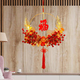 Maxbell Chinese New Year Garland Home Decoration Scene Layout Door Hanging Style B