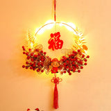 Maxbell Chinese New Year Garland Home Decoration Scene Layout Door Hanging Style B