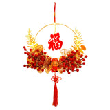 Maxbell Chinese New Year Garland Home Decoration Scene Layout Door Hanging Style B