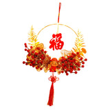 Maxbell Chinese New Year Garland Home Decoration Scene Layout Door Hanging Style B