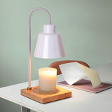 Maxbell Electric Candle Warmer Fragrance Candle Melter for Living Room Bedroom Cafe White