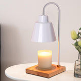 Maxbell Electric Candle Warmer Fragrance Candle Melter for Living Room Bedroom Cafe White