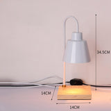 Maxbell Electric Candle Warmer Fragrance Candle Melter for Living Room Bedroom Cafe White