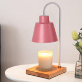 Maxbell Electric Candle Warmer Fragrance Candle Melter for Living Room Bedroom Cafe Pink