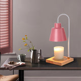 Maxbell Electric Candle Warmer Fragrance Candle Melter for Living Room Bedroom Cafe Pink