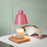 Maxbell Electric Candle Warmer Fragrance Candle Melter for Living Room Bedroom Cafe Pink