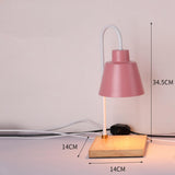 Maxbell Electric Candle Warmer Fragrance Candle Melter for Living Room Bedroom Cafe Pink