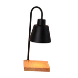 Maxbell Electric Candle Warmer Fragrance Candle Melter for Living Room Bedroom Cafe Black