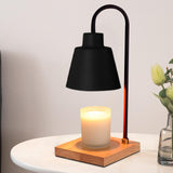 Maxbell Electric Candle Warmer Fragrance Candle Melter for Living Room Bedroom Cafe Black