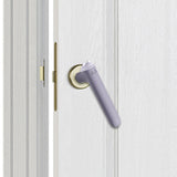 Maxbell Silicone Door Handle Cover Child Safety for Bedroom Living Room Kindergarten Purple