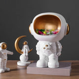 Maxbell Astronaut Doll Statue Sculpture Storage Bowl Desktop Organizer Candy Dish