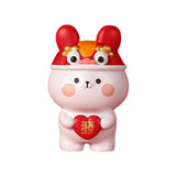 Maxbell Rabbit Statue Resin Bunny Figurine for Shelf Decoration Souvenir Gift StyleC