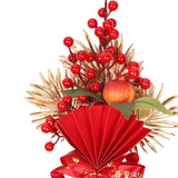 Maxbell Chinese New Year Decorations Lucky Tree Ornament Adornment for Living Room Height 30cm