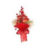 Maxbell Chinese New Year Decorations Lucky Tree Ornament Adornment for Living Room Height 30cm
