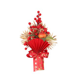 Maxbell Chinese New Year Decorations Lucky Tree Ornament Adornment for Living Room Height 30cm