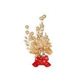 Maxbell Chinese New Year Decorations Lucky Tree Ornament Adornment for Living Room Height 23cm