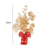 Maxbell Chinese New Year Decorations Lucky Tree Ornament Adornment for Living Room Height 33cm