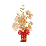 Maxbell Chinese New Year Decorations Lucky Tree Ornament Adornment for Living Room Height 33cm