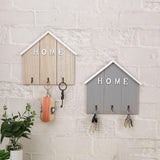 Maxbell Nordic Wall Hook Key Holder Storage Hanger Wall Hanging Decor for Hat Towel Cyan