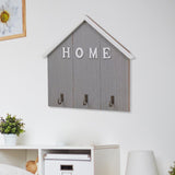 Maxbell Nordic Wall Hook Key Holder Storage Hanger Wall Hanging Decor for Hat Towel Cyan