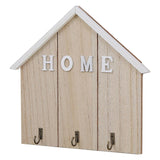 Maxbell Nordic Wall Hook Key Holder Storage Hanger Wall Hanging Decor for Hat Towel Wood