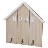 Maxbell Nordic Wall Hook Key Holder Storage Hanger Wall Hanging Decor for Hat Towel Wood