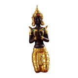 Maxbell Antique Kneeling Buddha Statue Sculpture living Room Gift Style A