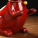 Maxbell Porcelain Rabbit Figurines Decoration Accessories Handcraft Desktop Office Standing